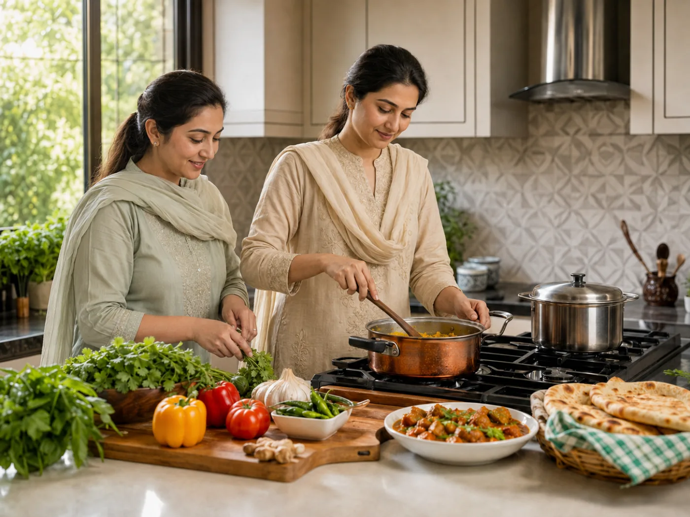 Cook + Helper
